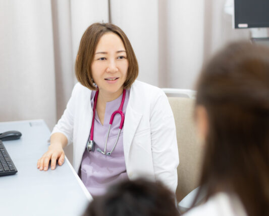 女性医師による診療